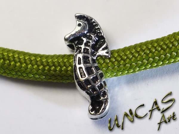 Bild von Seepferdchen Seenadel Metall * Beads für Paracord 