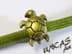 Bild von Schildkröte Bronze Metall Beads für Paracord 