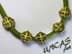 Bild von Lilie Fleur-de-Lis Pfadfinder Bronze Metall Beads für Paracord Lanyard Keychains