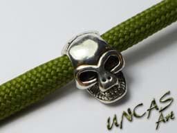 Bild von Monkey Skull Metall Totenkopf * Beads für Paracord 
