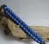 Bild von Paracord Armband ANACONDA blau lizzard / colonialblau / mitternachtsblau