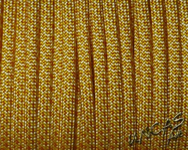 Bild von Paracord 550 Typ 3 - honig gold gelb diamond