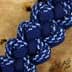 Bild von Paracord Schlüsselanhänger VIPER - b spec camo blau / mitternachtsblau