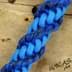 Bild von Paracord Schlüsselanhänger TWISTER - blau lizzard / colonialblau